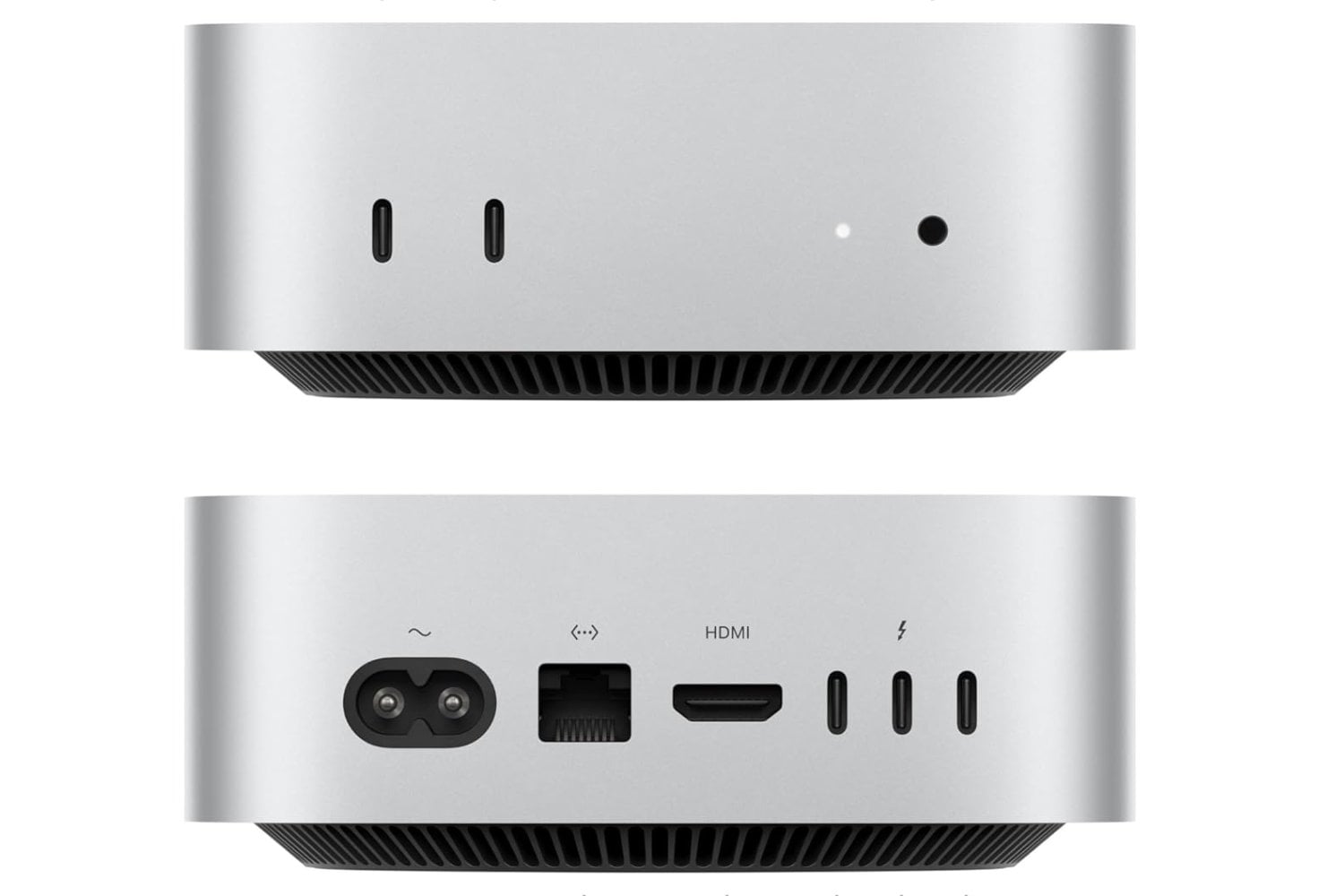 Apple Mac Mini Ordenador de Mesa con Chip M4, CPU de 10 núcleos y GPU de 10 núcleos: diseñado para Apple Intelligence, 16 GB de Memoria unificada, SSD de 256GB, Gigabit Ethernet