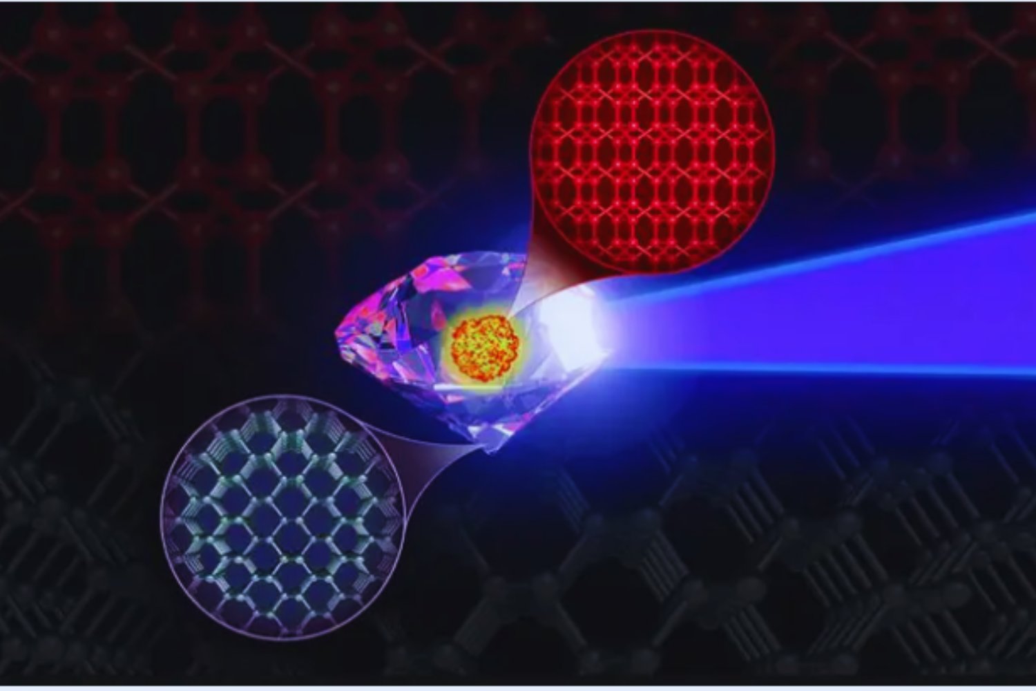 Descubren un material más duro que el diamante: así es el misterioso BC8