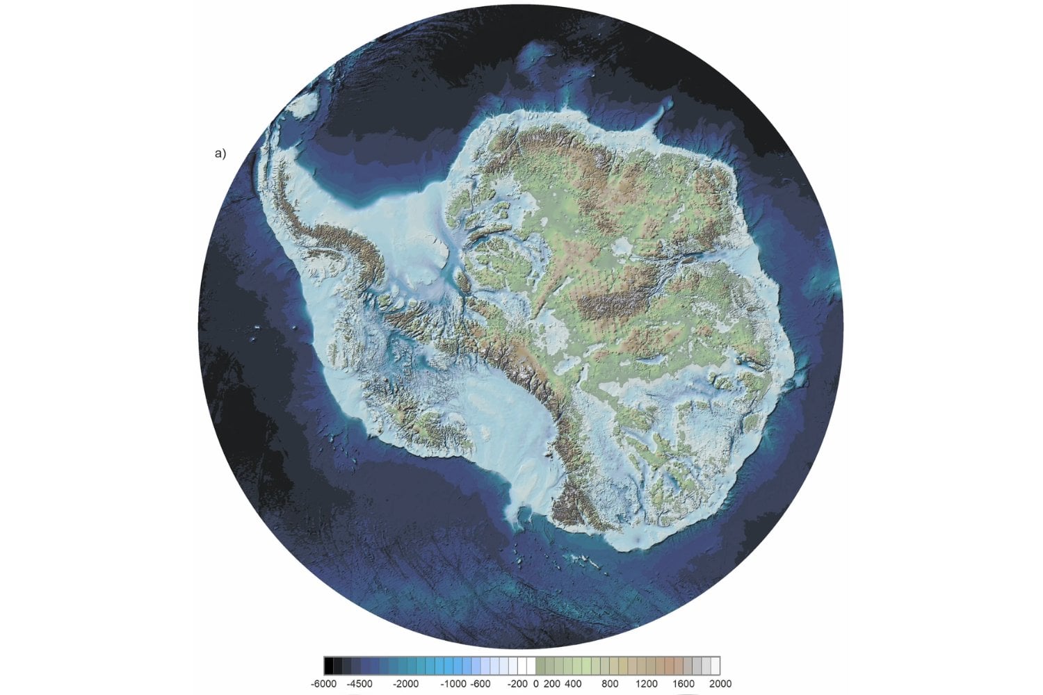 Lo que oculta el hielo: el mapa que revela una Antártida desconocida bajo nuestros pies