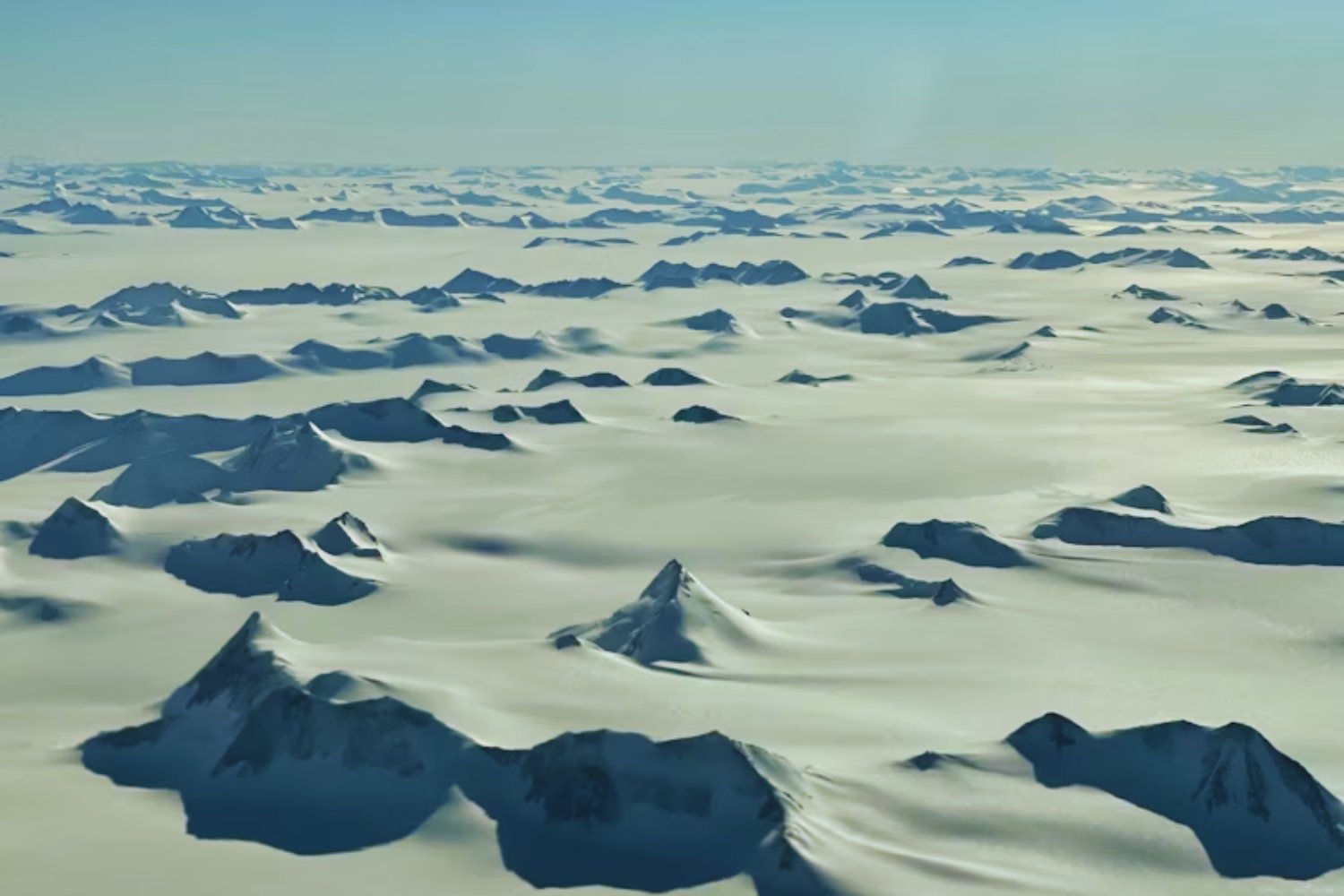 Lo que oculta el hielo: el mapa que revela una Antártida desconocida bajo nuestros pies