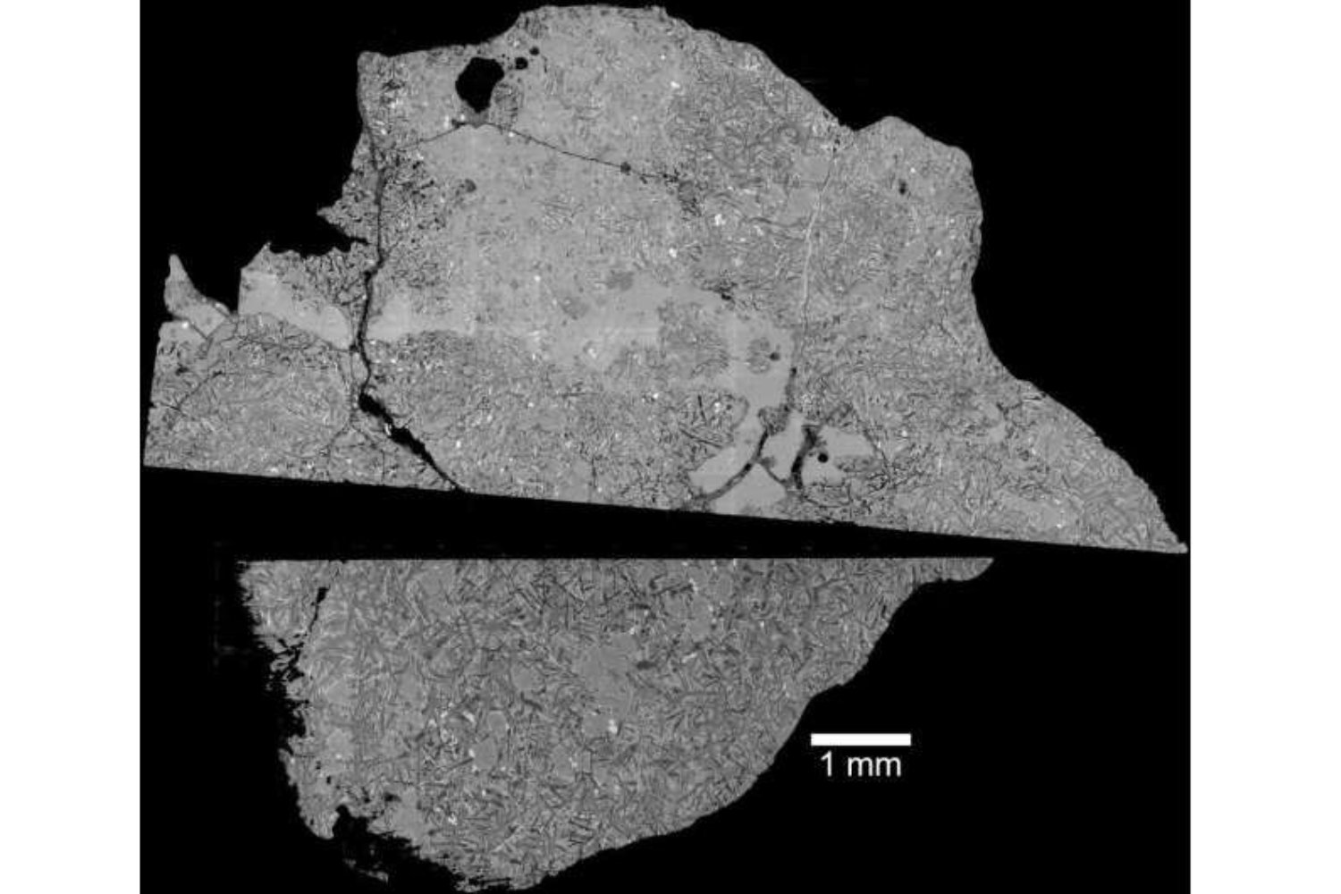 Un meteorito lunar hallado en África revela una fase oculta del pasado de la Luna