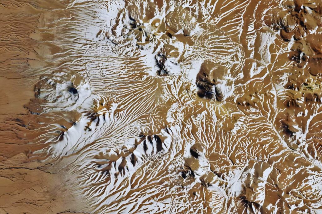 Una nevada imposible: la NASA capta un fenómeno que el desierto de Atacama no veía en una década