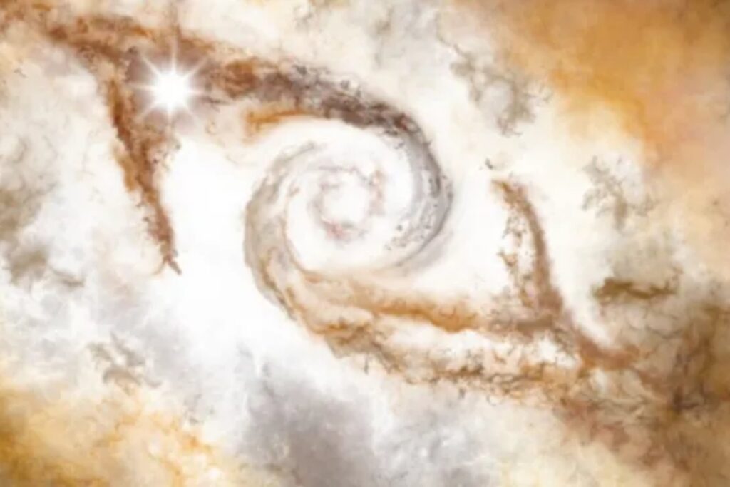Un río oculto en la Vía Láctea: la misteriosa nube que podría estar alimentando su centro