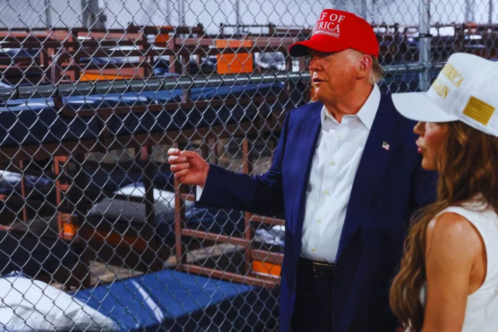 Una prisión entre caimanes y pantanos: el nuevo plan extremo de Trump contra los migrantes
