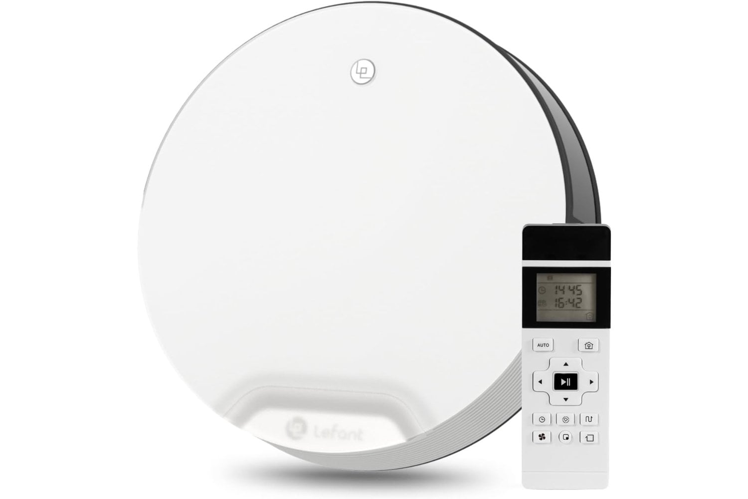 LEFANT N1 Robot Aspirador con Mando a Distancia, 4500Pa de Potente Succión, 165min de Autonomía, Carga Automática, Versión sin WiFi, Ideal para Pelo de Mascotas en Suelos Duros y Alfombras