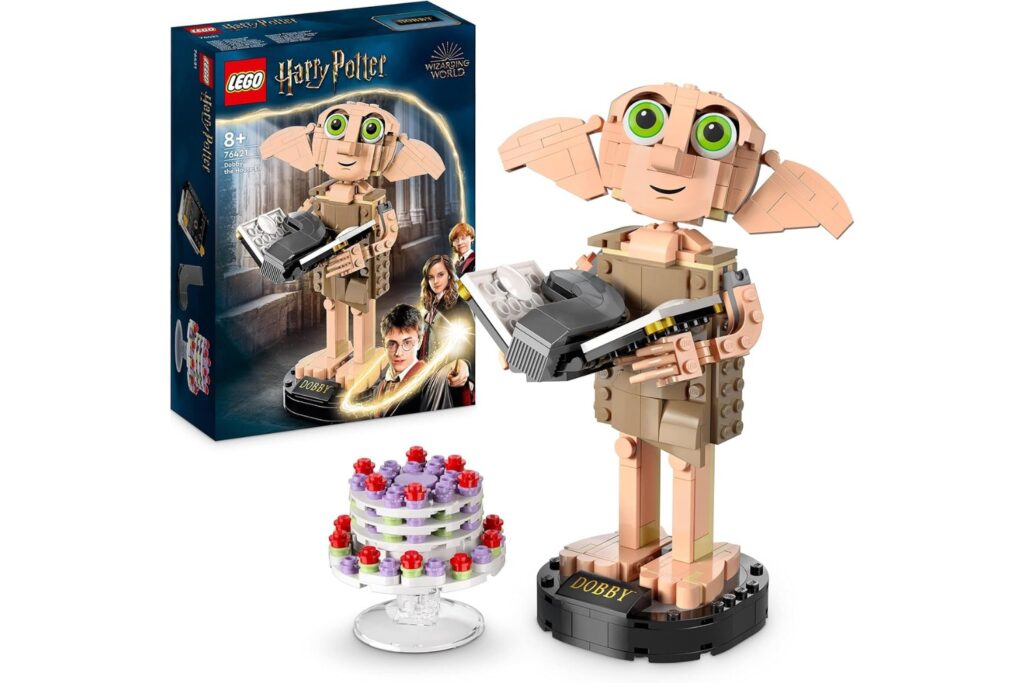 LEGO Harry Potter Dobby el Elfo Doméstico, Figura Articulada de Personaje Coleccionable, Regalo de Pascua para Niñas, Niños, Adolescentes Fans de 8+ Años, Juguete y Decoración para la Habitación 76421