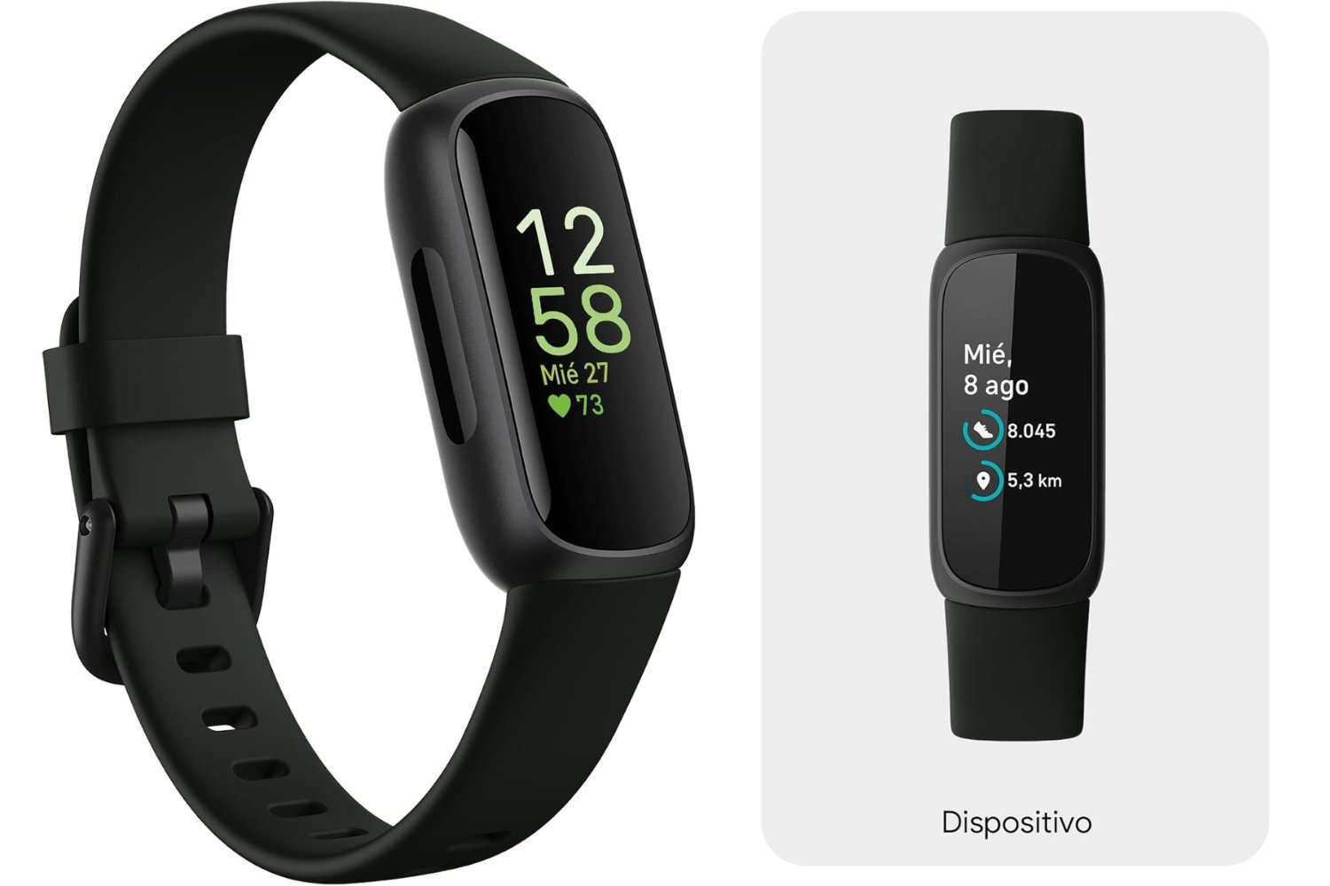 Google Fitbit Inspire 3, la pulsera de salud y actividad física con hasta 10 días de batería y compatible con Android e iOS