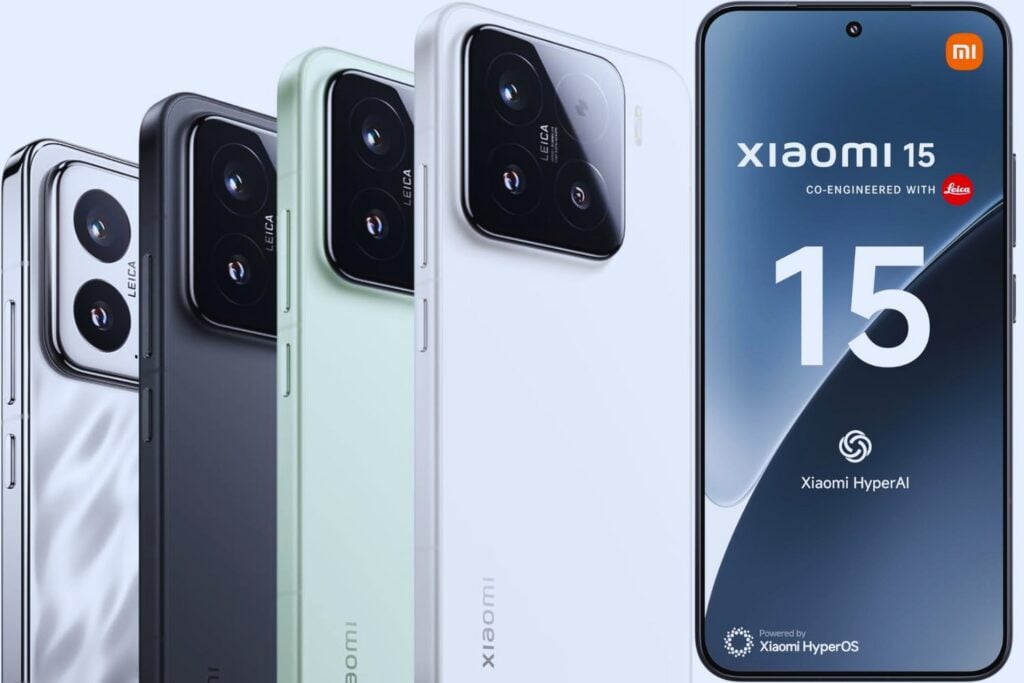 Xiaomi 15 - Smartphone de 12+512GB, Lente óptica Leica Summilux, Snapdragon 8 Elite, Pantalla AMOLED CrystalRes de 6,36" de 120 Hz, HyperCharge de 90W, Cargador no Incluido, Negro (Versión ES)