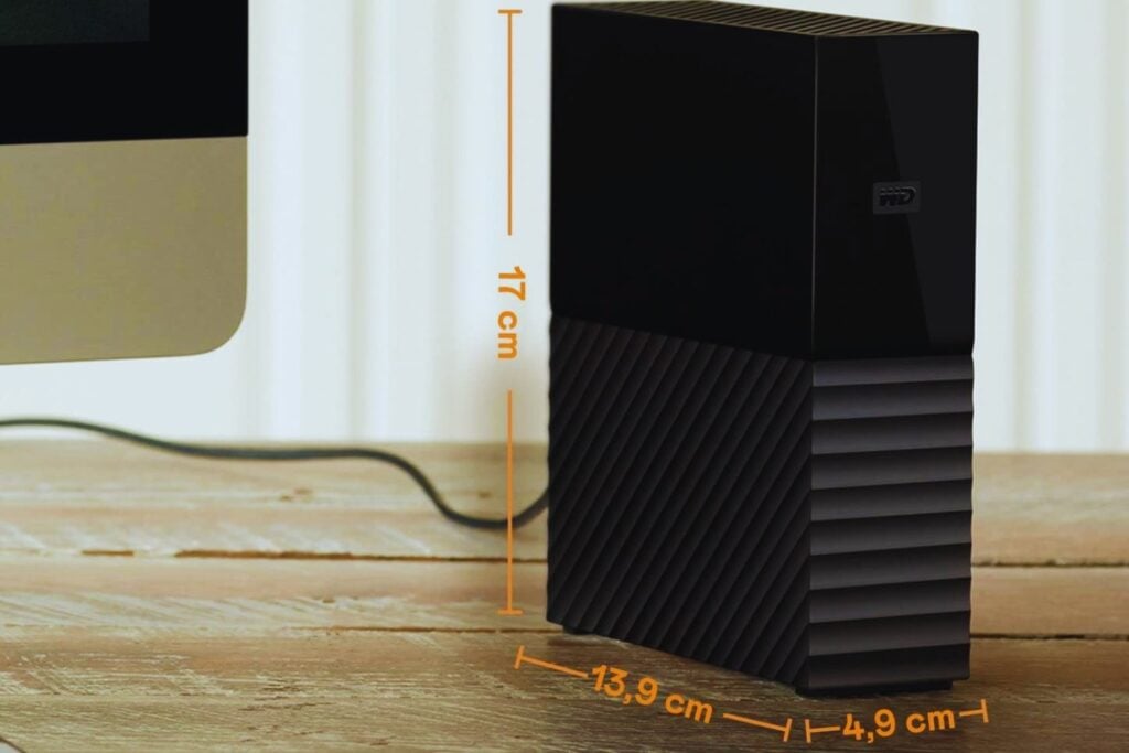 Western Digital - WD 14TB My Book Disco Duro Externo de Sobremesa, con USB 3.0 y software para la gestión de dispositivos, funciona con PC y Mac