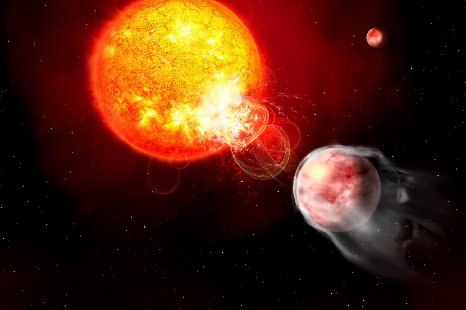 El planeta kamikaze HIP 67522 b: un exoplaneta que se suicida estrellándose contra su estrella