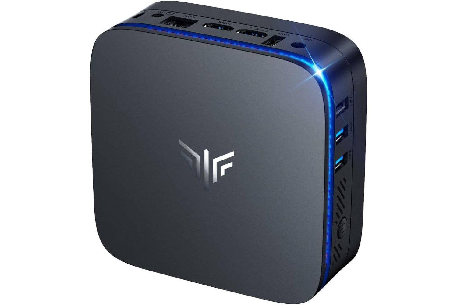 NiPoGi AK1Plus Mini PC W-11,Ιntel Alder Lake-N95(hasta 3.4GHz,15W), 8GB DDR4 256GB SSD Mini Ordenadores, 2xHDMI 2.0,4K@60Hz, WIFI/BT/RJ45-LAN,Mini Computadora para Escuela Educación