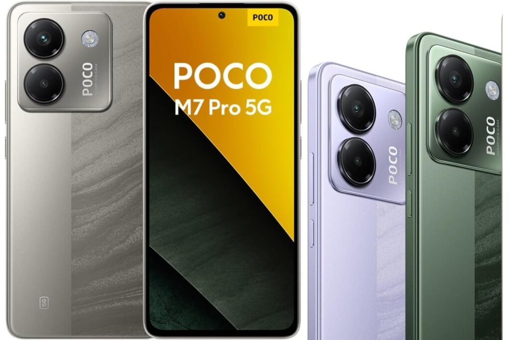 Xiaomi POCO M7 Pro 5G - Smartphone de 12+256GB, Cámara de 50 MP Sony con OIS, Pantalla AMOLED de 6,67" 120 Hz, Carga Turbo de 45W, Cargador no Incluido
