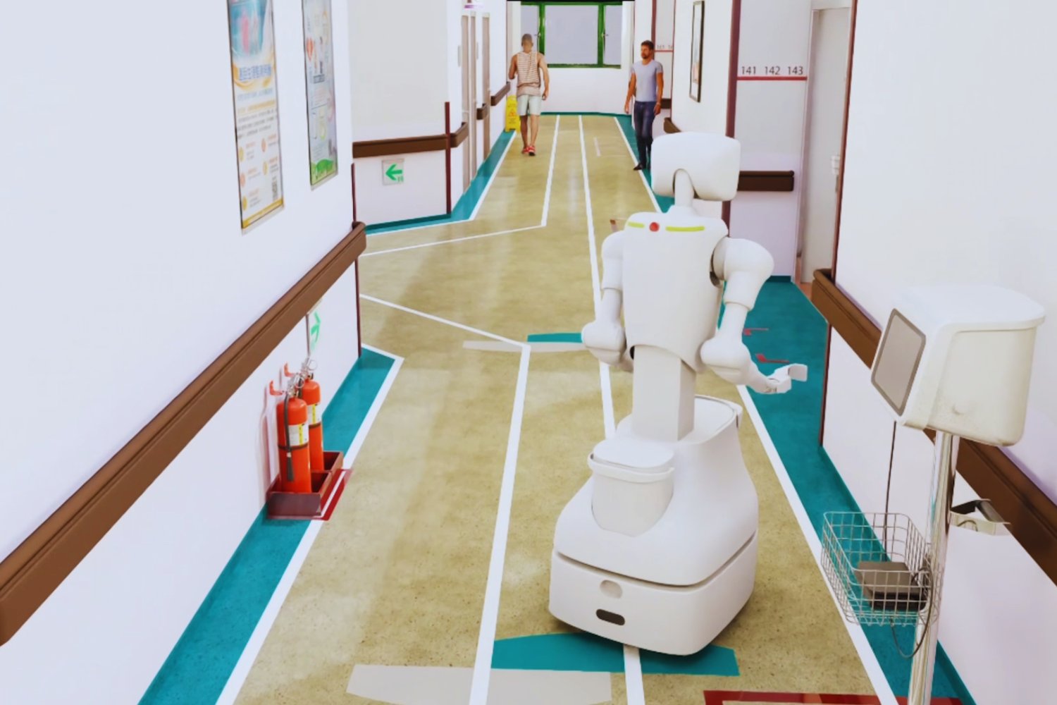 El robot enfermero de Kawasaki y Foxconn: lo que está por venir es aún más impresionante