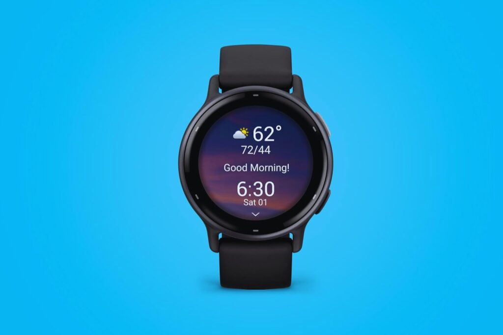 Garmin Vívoactive 5, Smartwatch con GPS, Pantalla AMOLED, Funciones Esenciales de Salud y Forma física y hasta 11 días de autonomía
