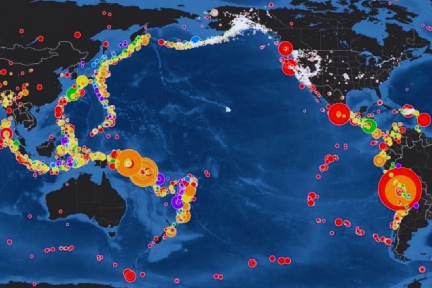 El inquietante poder del Cinturón de Fuego del Pacífico y los países bajo su amenaza constante