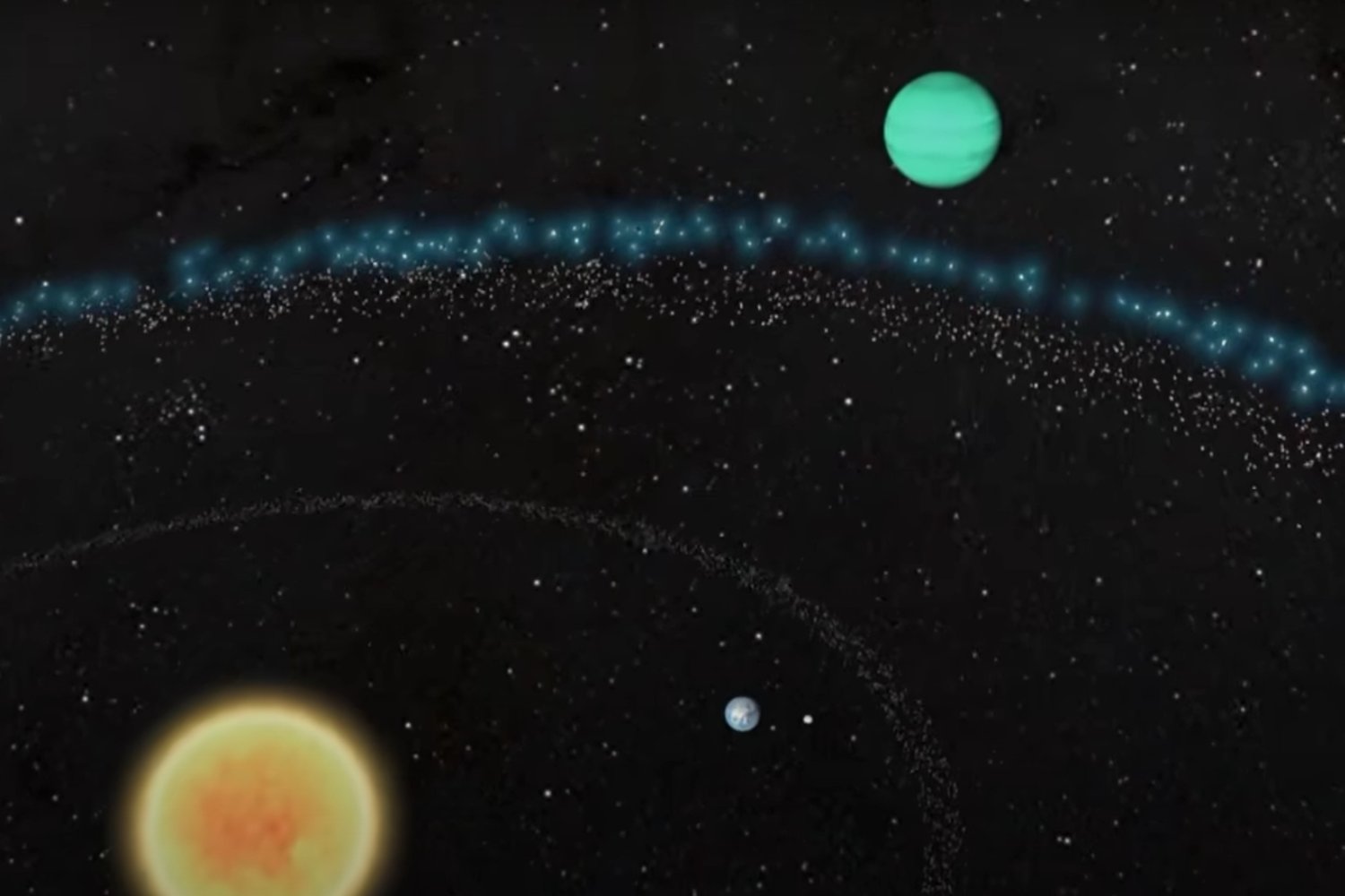 Una nueva pista en el espacio desafía la existencia del misterioso noveno planeta