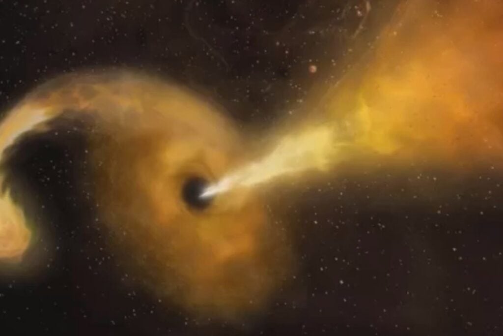 Una estrella desafía la muerte: sobrevive al ataque de un agujero negro y vuelve por más