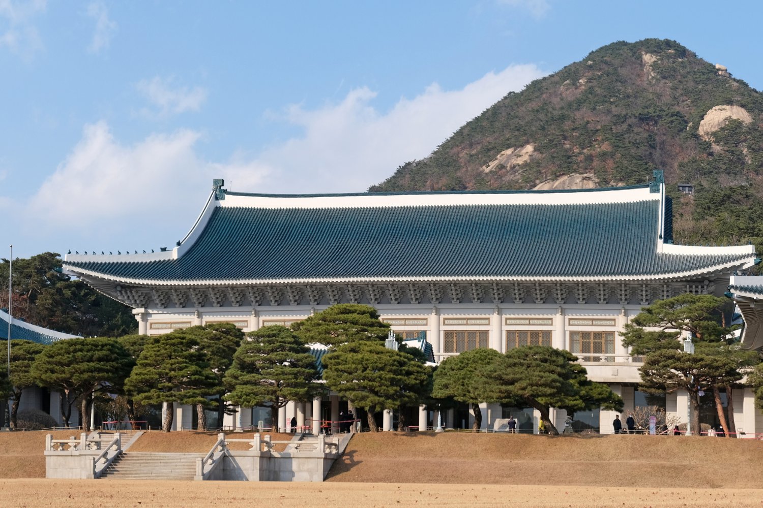 Casa Azul De Gobierno Corea Del Sur