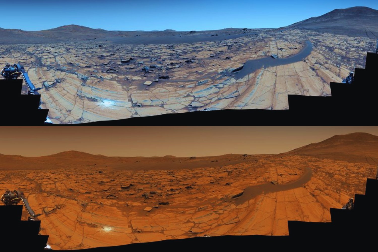 Perseverance capta la imagen más clara del cielo marciano y revela nuevas pistas geológicas