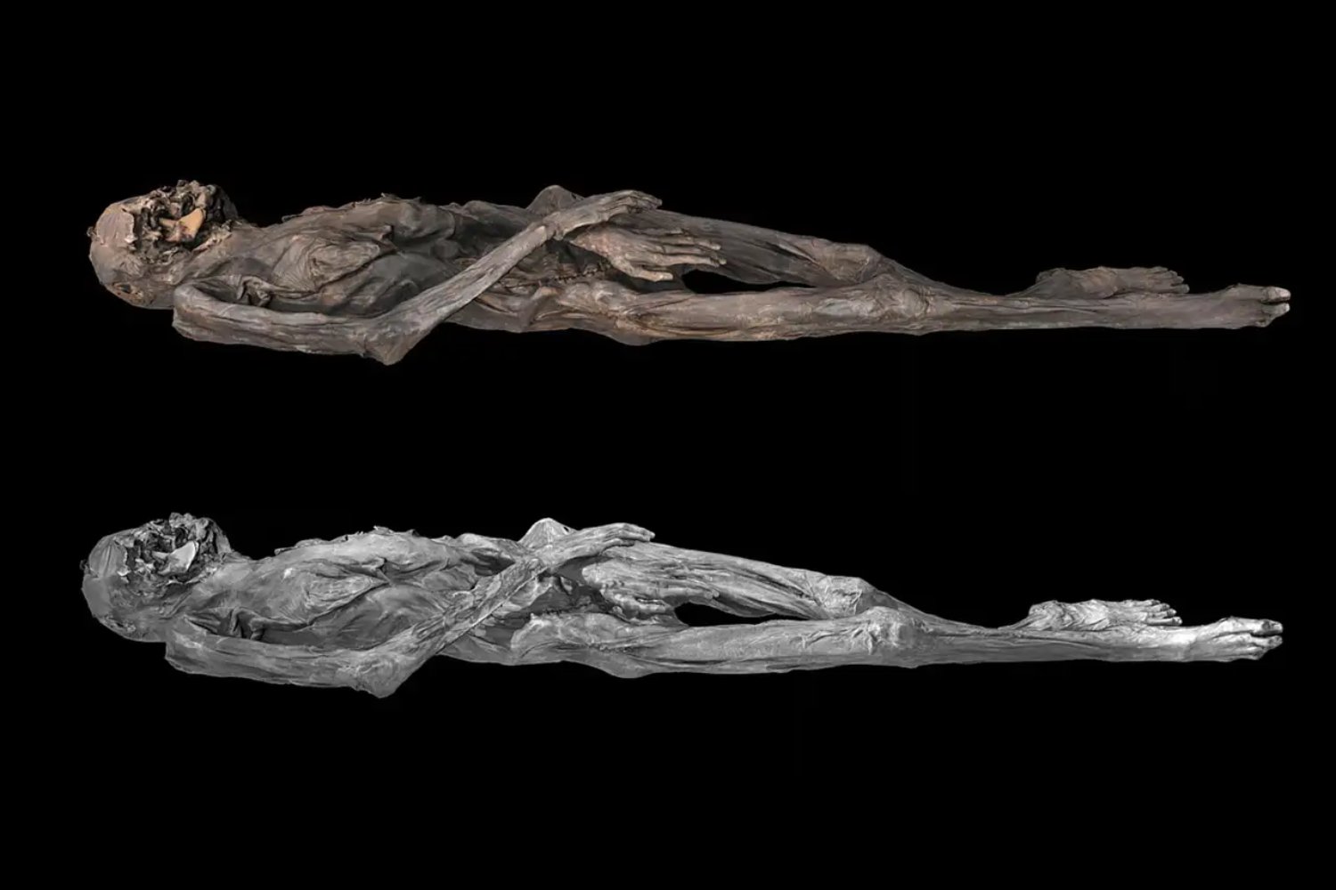 Los tatuajes invisibles de una momia siberiana revelan secretos de hace 2.000 años