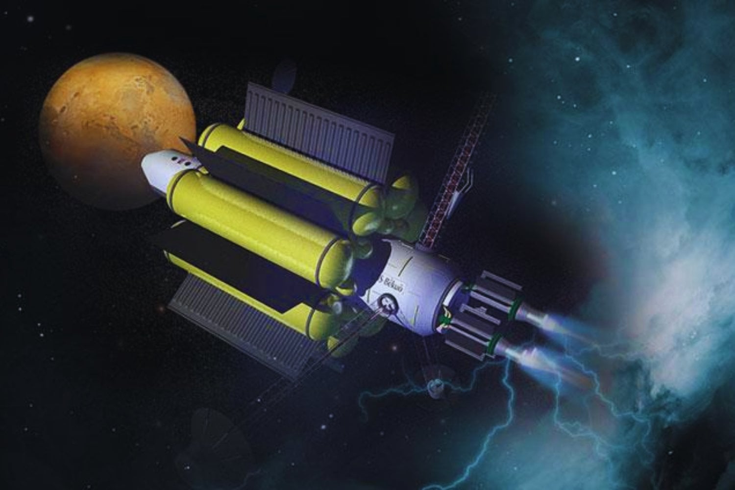 El motor espacial que desafía los límites: la nueva máquina eléctrica que impulsa con radiación