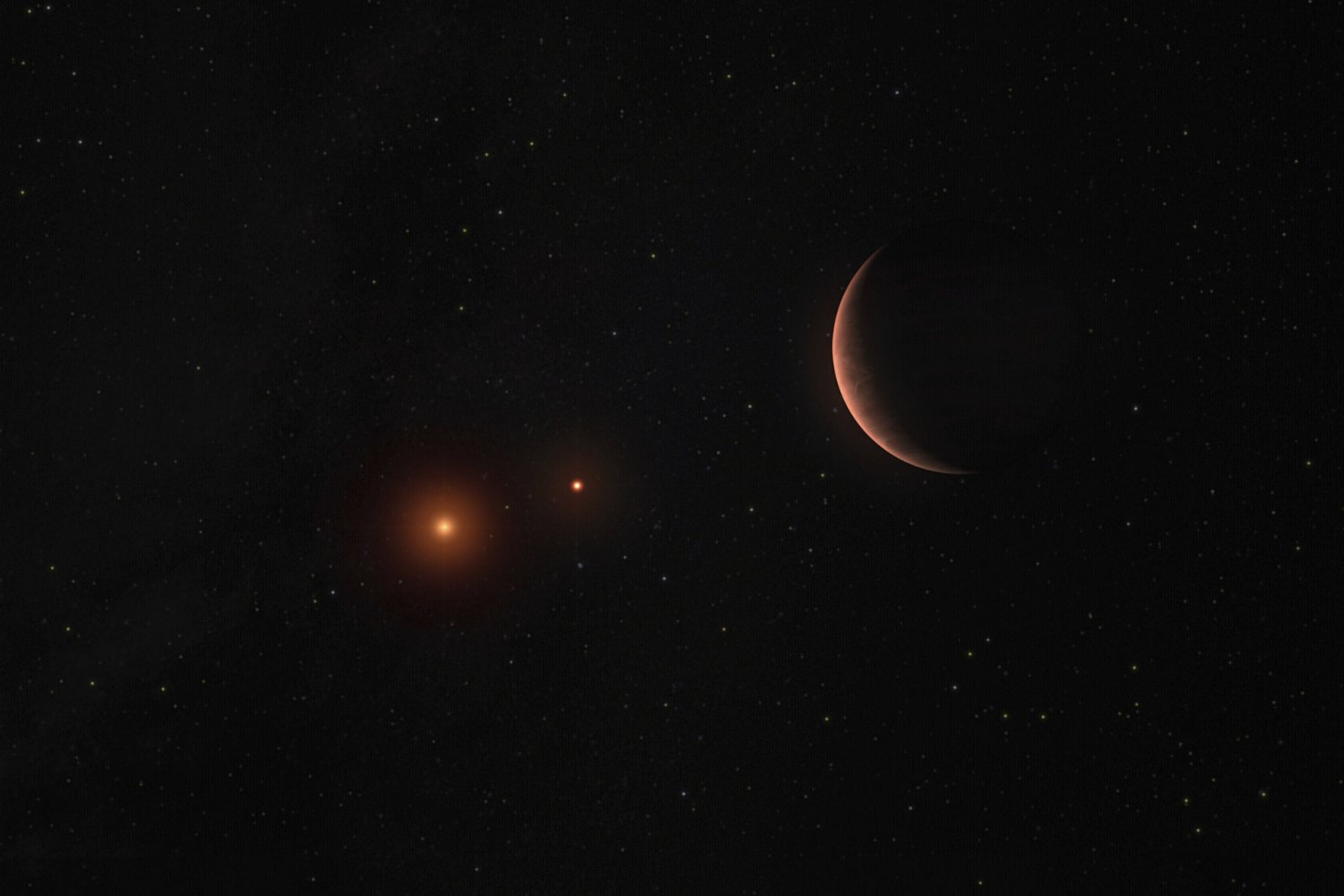 El misterioso planeta de dos soles que podría haber salido de Star Wars