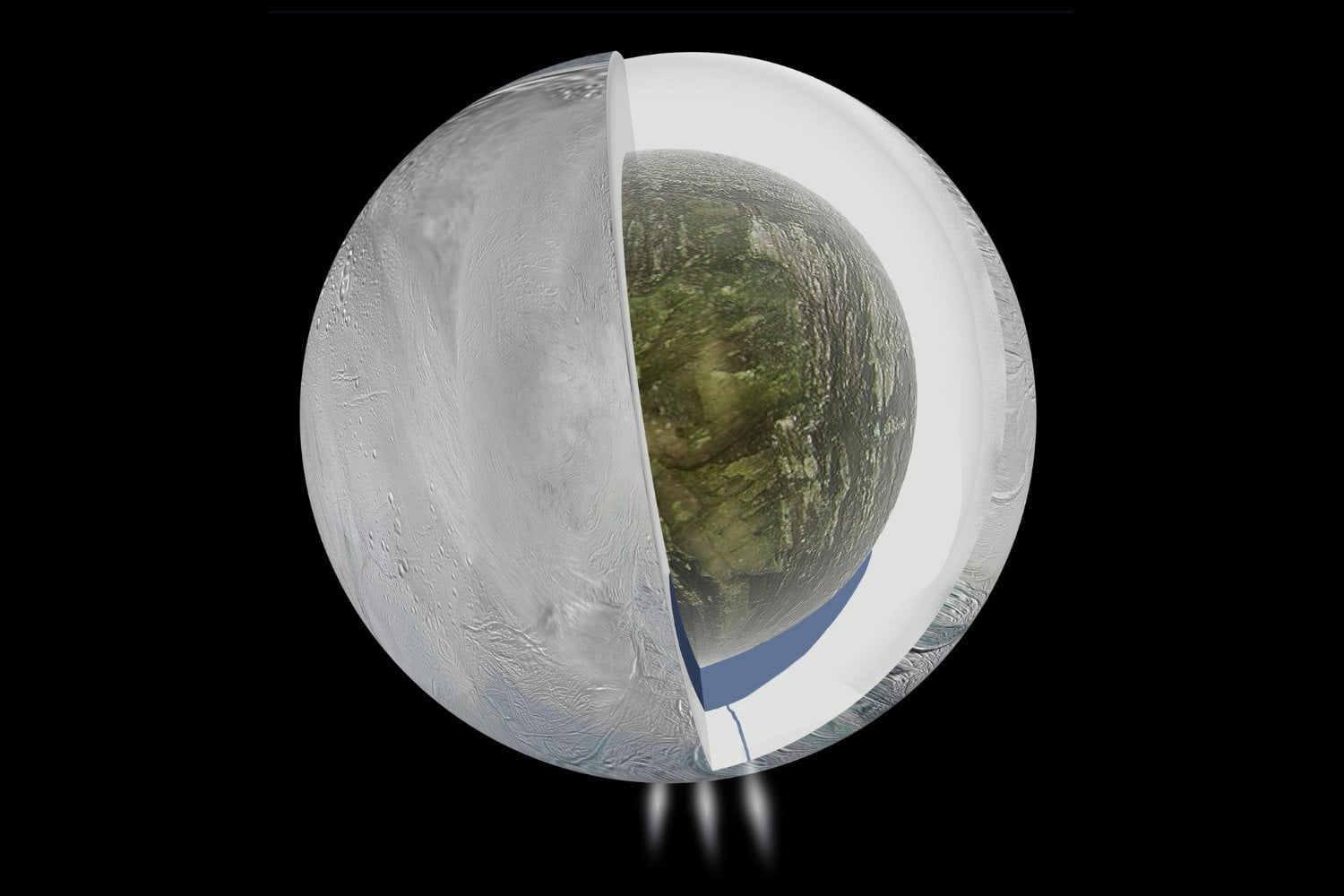 Un océano oculto bajo el hielo: la revelación que podría cambiar la búsqueda de vida en el espacio