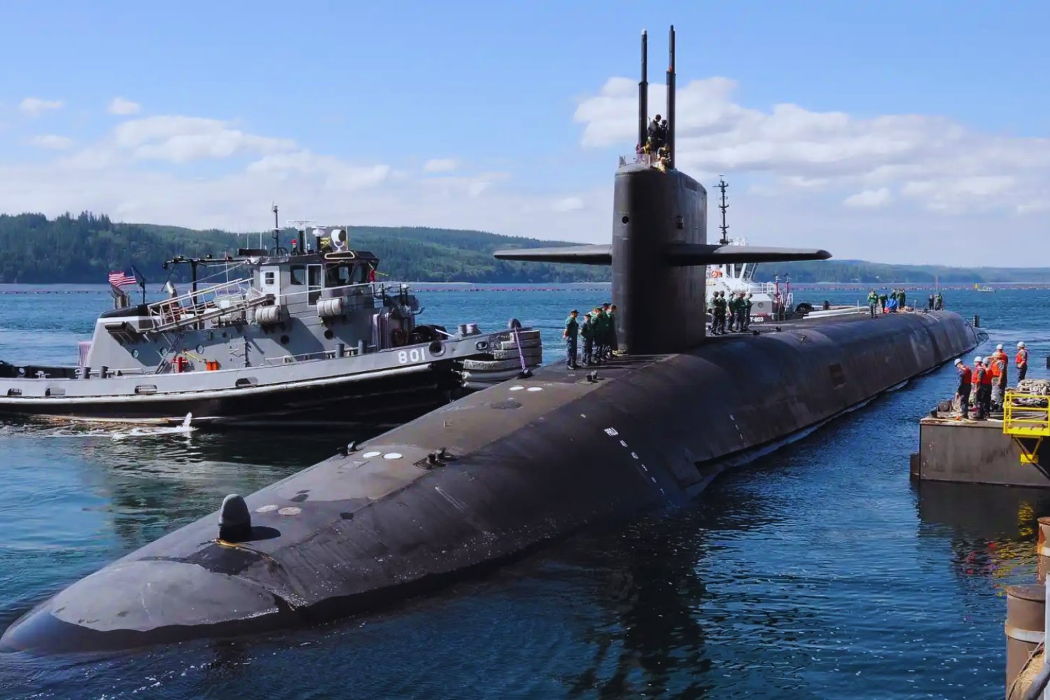 El submarino de clase Ohio: la silenciosa arma estadounidense capaz de desatar un Armagedón nuclear en cuestión de minutos