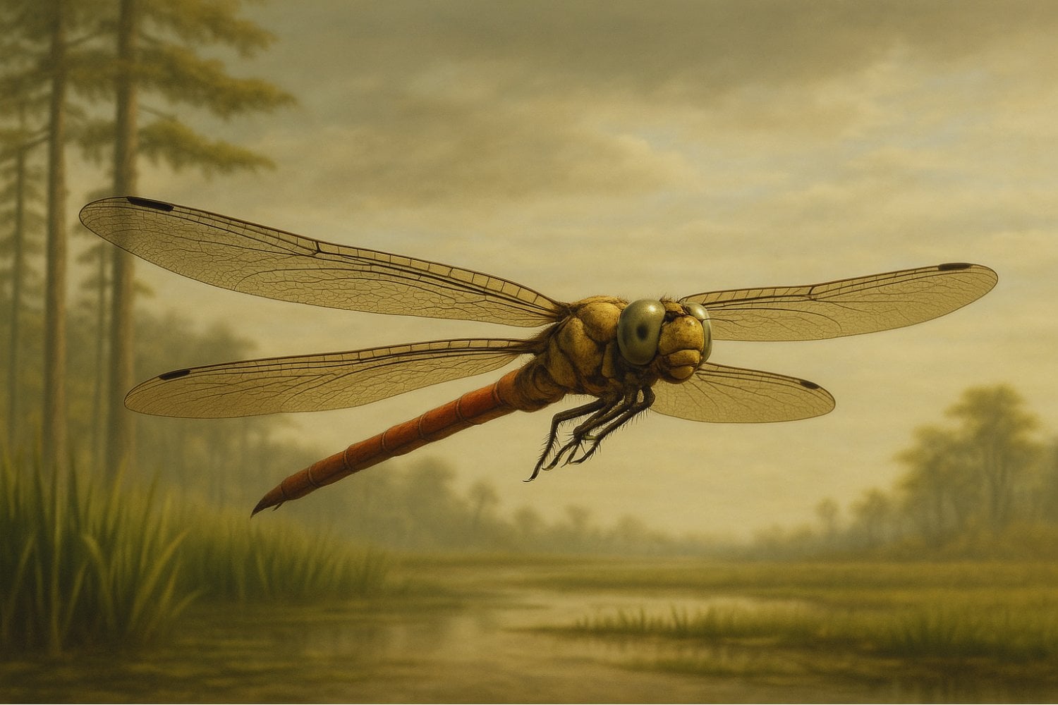 La libélula que sobrevivió al tiempo: un fósil de 75 millones de años cambia lo que sabíamos del Cretácico