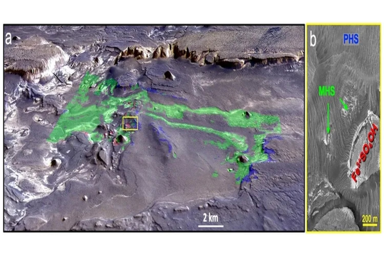 Marte guarda un secreto en sus rocas: detectan un mineral desconocido que pudo formarse con agua y oxígeno