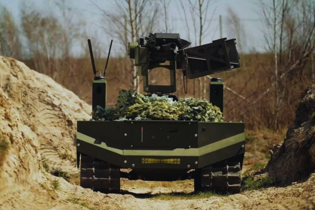 El robot que promete cambiar la guerra en Ucrania: así es el Combat Gereon