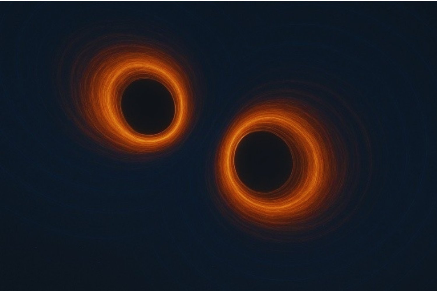 Una colisión cósmica que desafía la física: el misterio detrás del choque de dos agujeros negros