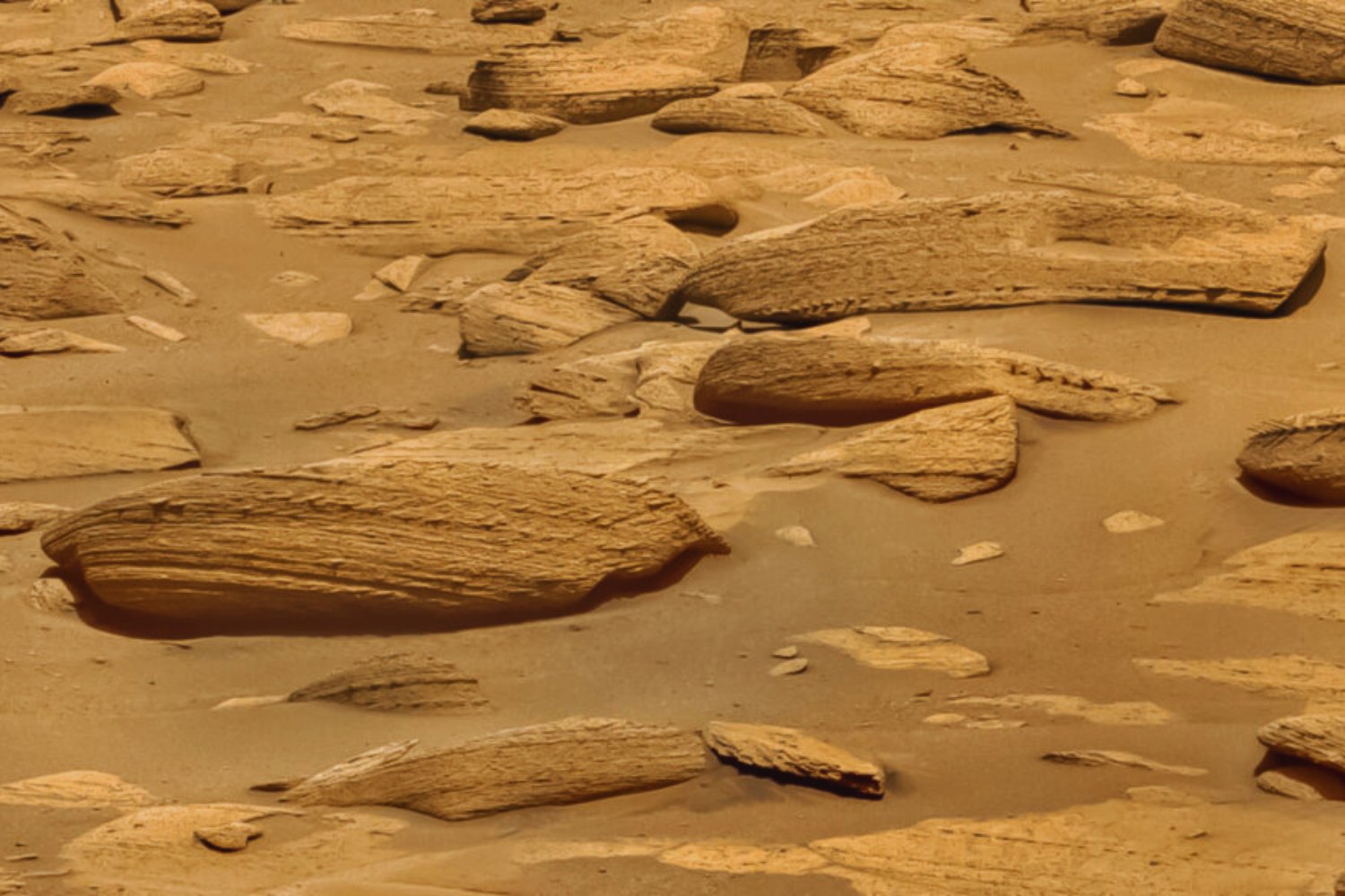 El hallazgo inesperado en Marte que obliga a replantear la geología del planeta rojo: Azufre puro