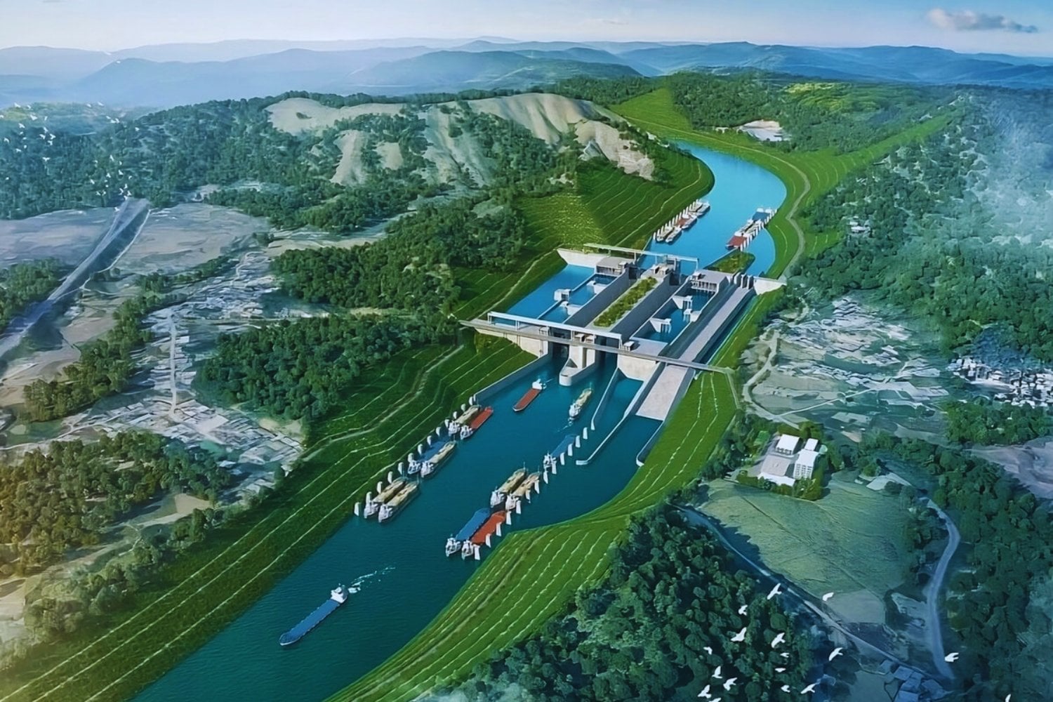 El canal que cambiará el mapa: China abre una vía secreta entre sus ríos y el mar para reescribir el comercio global