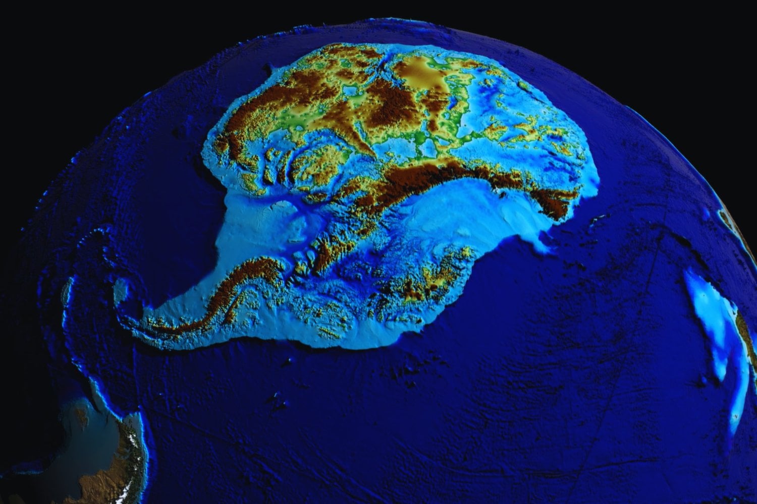 El abismo oculto bajo el hielo: revelan el punto más profundo de la Tierra en la Antártida