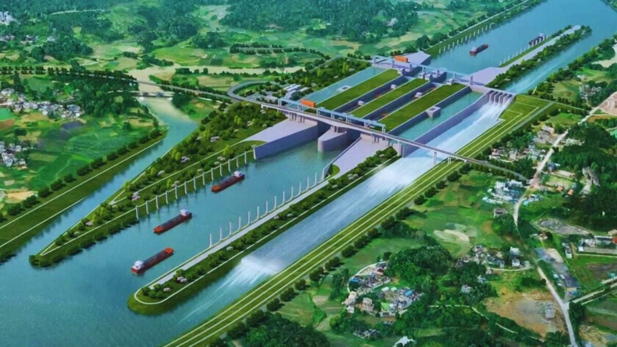 El canal que cambiará el mapa: China abre una vía secreta entre sus ...