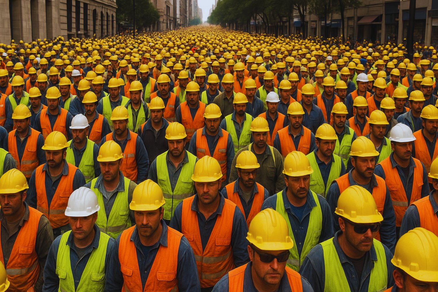 México pone en marcha la mayor movilización de su historia: Un ejército de 260.000 personas con un solo motivo