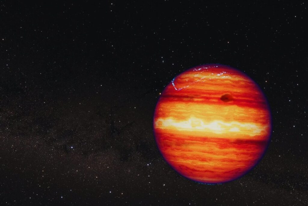 Un gigante errante y caótico intriga a la NASA: el enigma de SIMP 0136