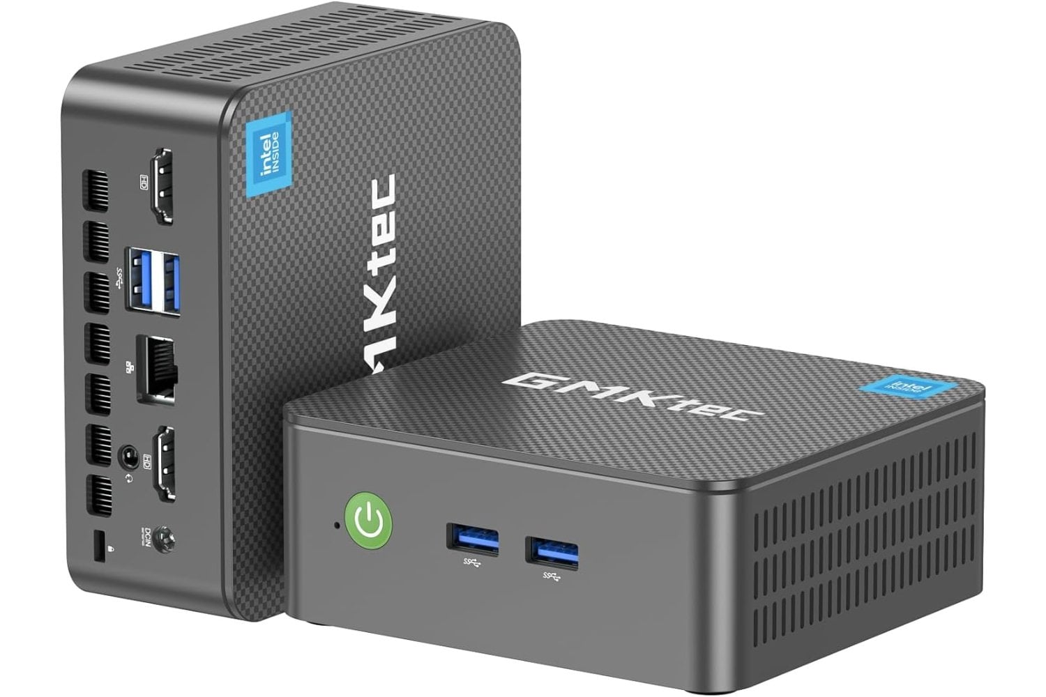 GMKtec G3 Plus N150 Mini PC Intel Twin Lake N150 (Upgrade N100), 16 GB RAM 3200 MHz, 512 GB PCIE3.0 SSD M.2 NVMe SSD (soporta PCIe 3.0), Mini Computadora, USB 3.2*4.2*HDMI 4K @60Hz, 2.5G LAN, Micro PC