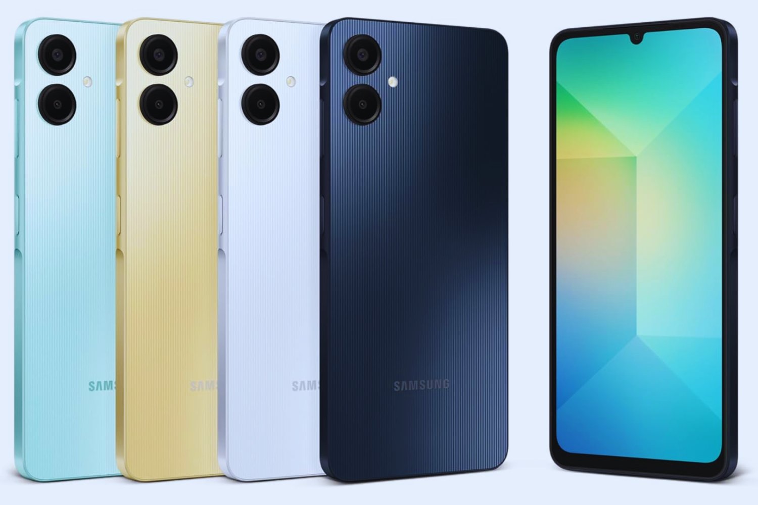 Samsung Galaxy A06 4G LTE Versión Global SM-A065F/DS, NO NFC, Pantalla de 6.7 Pulgadas, Dual SIM 50MP Doble Cámara Negro (Negro), 64GB