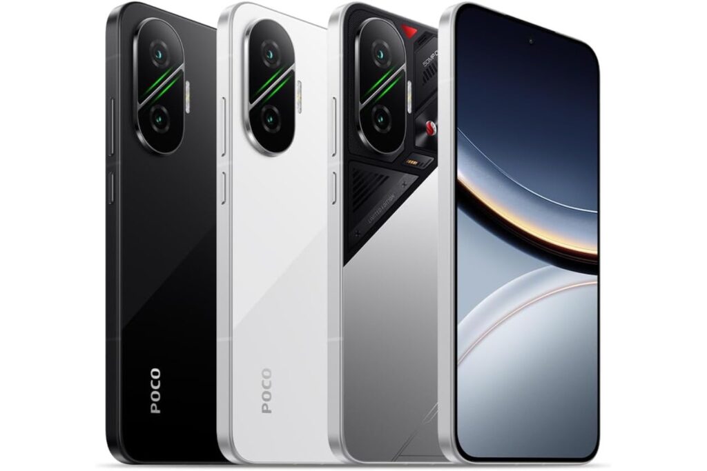 XIAOMI POCO F7 - Smartphone de 12+512GB, Cámara Sony de 50 MP con OIS, Pantalla AMOLED de 6,83'' 1.5K a 120Hz, Snapdragon 8s Gen 4, Hypercharge 90W, Cargador no Incluido, Negro (Versión ES)