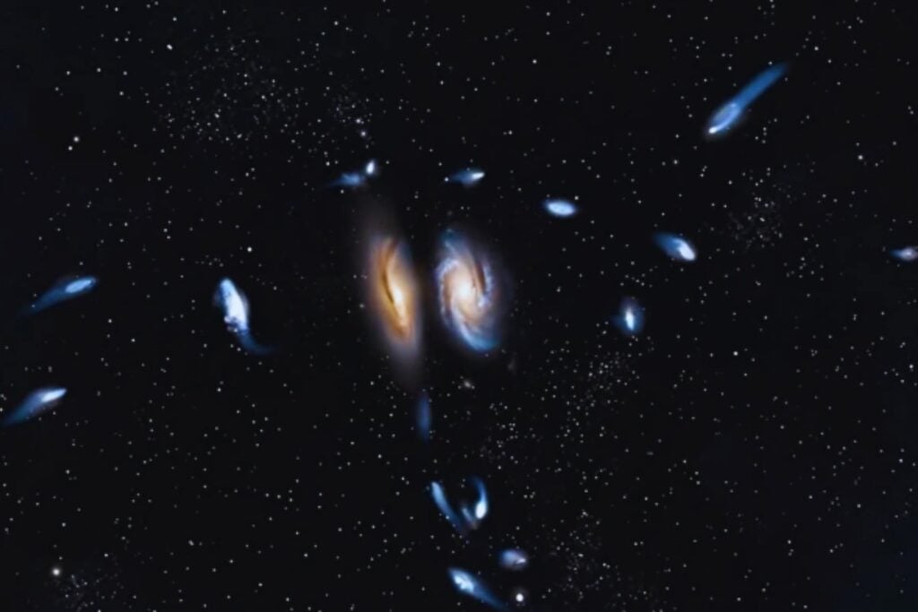 El espejo lejano que anticipa el destino de la Vía Láctea y Andrómeda