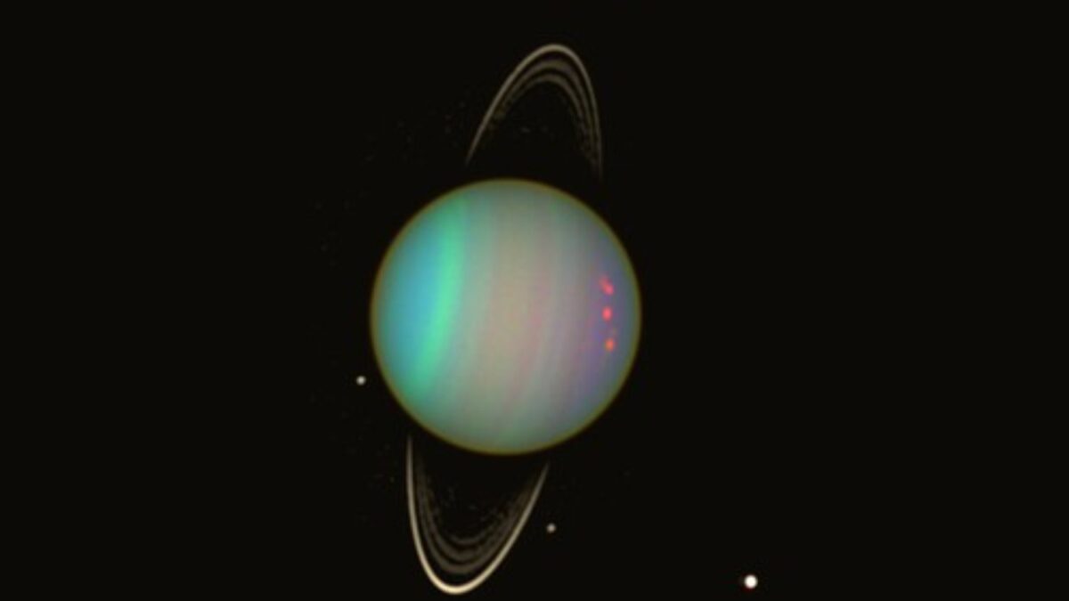 Una luna escondida en Urano que el James Webb logró revelar