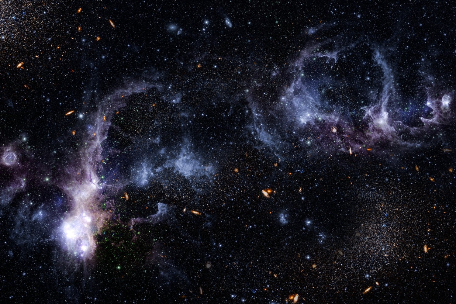 Un misterioso puente de estrellas revela secretos ocultos entre dos galaxias