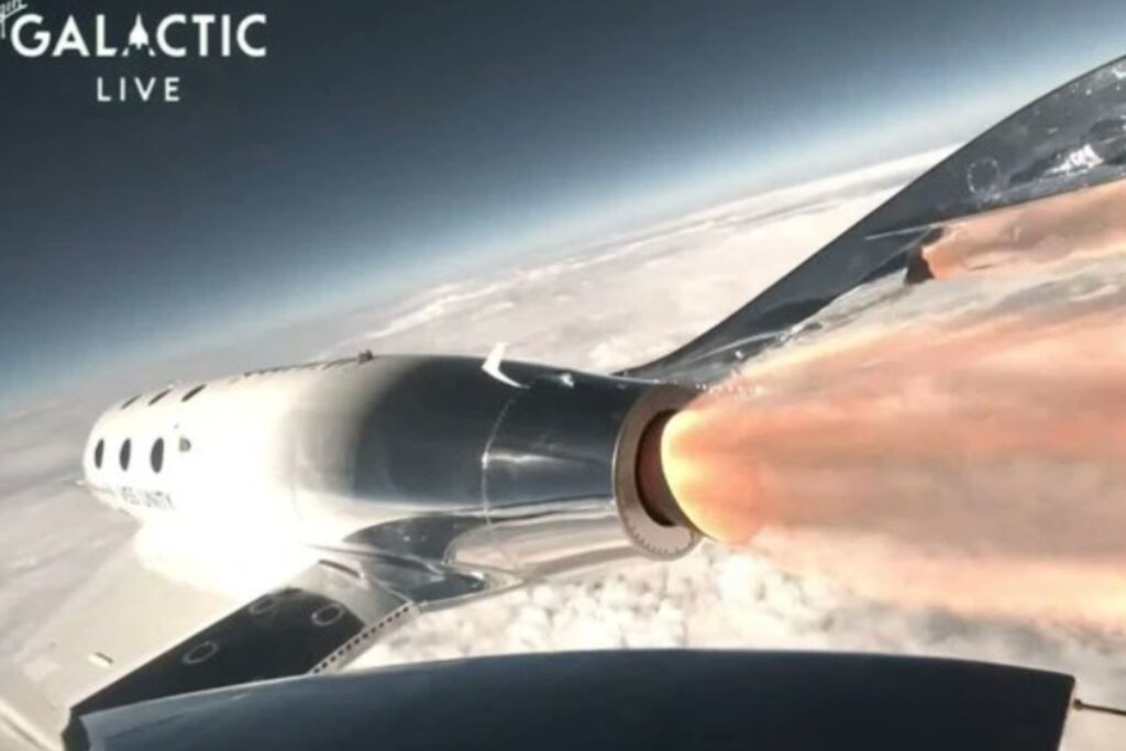 Un avión espacial para turistas: la promesa de ver la Tierra como nunca antes