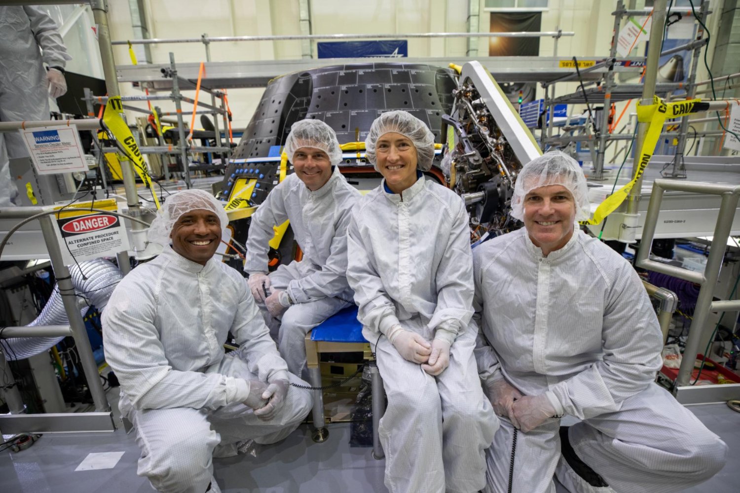 Cuatro astronautas listos para una hazaña lunar: la misión que marcará un antes y un después