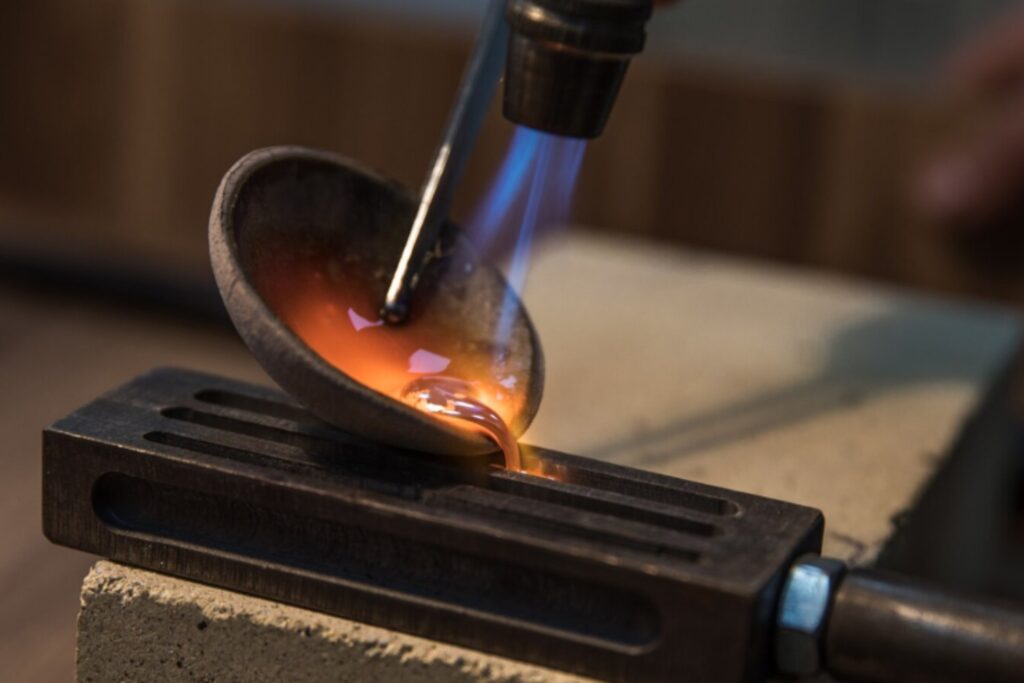 El oro se resiste a derretirse: científicos logran sobrecalentarlo 14 veces más allá de su punto de fusión