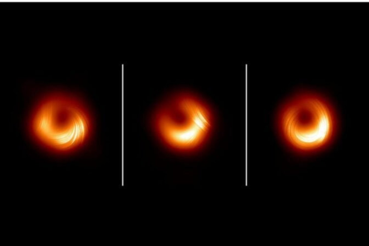 Algo “totalmente inesperado” en el agujero negro más famoso del universo: M87* invierte su patrón de luz y desafía las teorías de Einstein sobre cómo se comporta la materia cerca del horizonte de sucesos