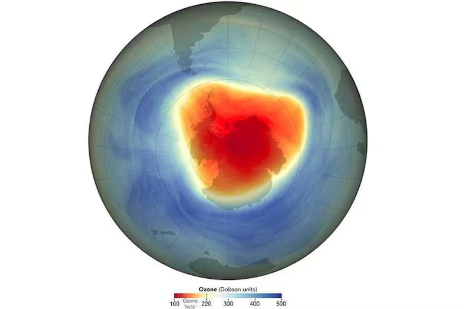 El agujero de ozono se posó sobre la Argentina. El fenómeno vuelve cada año, pero su paso esta vez coincide con una fecha clave para la historia ambiental