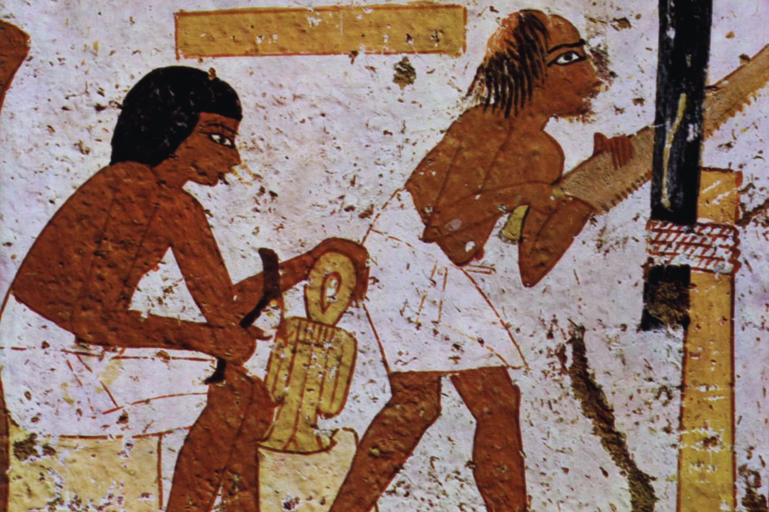 Egipto, siglo XII a.C.: los obreros de Deir el-Medina bloquearon el acceso al Valle de los Reyes. El retraso en sus pagos provocó la primera huelga laboral que desafió al faraón Ramsés III
